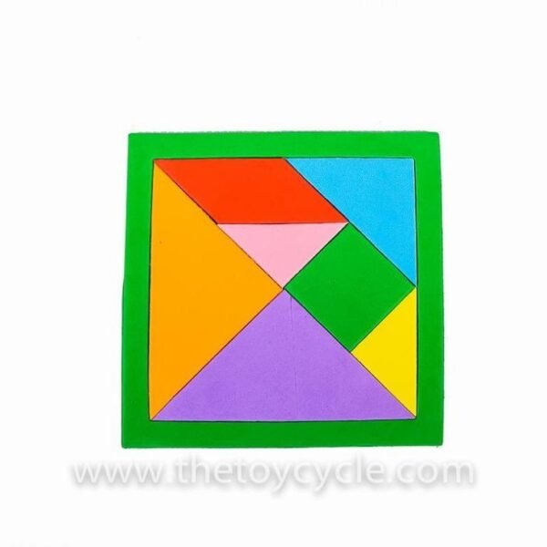 اشكل هندسية بلاستيك ملونة