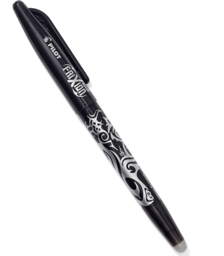 قلم اكتب وامسح بايلوت اسود Black write and erase pen