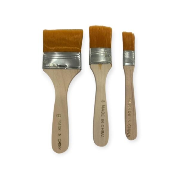 3-piece wide paintbrush فرشاة رسم 3 قطع عريض